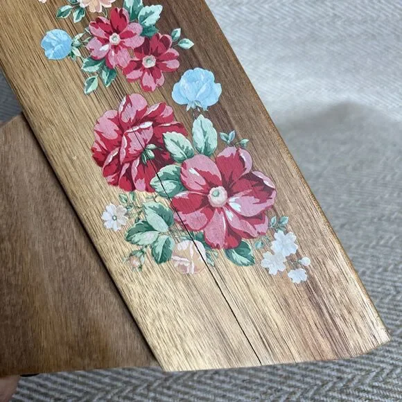 Pioneer Woman Vintage Floral 14pc Knife Block Set - Picture 8 of 12